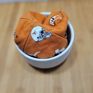 UT Longhorns Football Soup Bowl Koozie Holder, Reversible pot holder